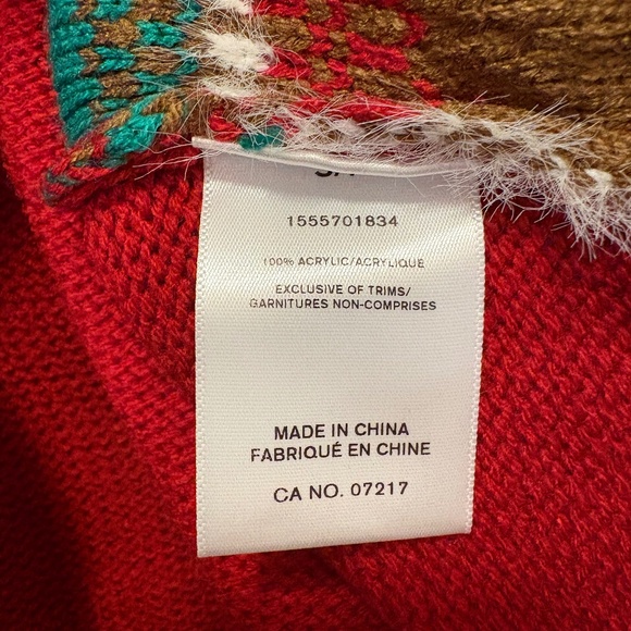 Warehouse One Christmas Sweater Size Small - Picture 6 of 7